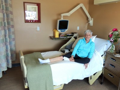 Joyce in room 112