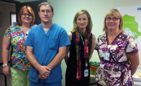 KDH lab staff at celebration