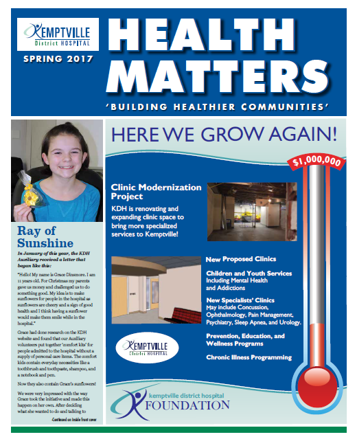 Health Matters Publication Spring 2017