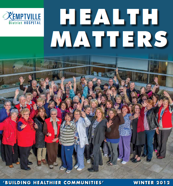 Health Matters Publication Winter-2012