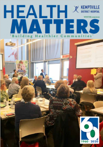 Health Matters Publication WINTER 2019 2020